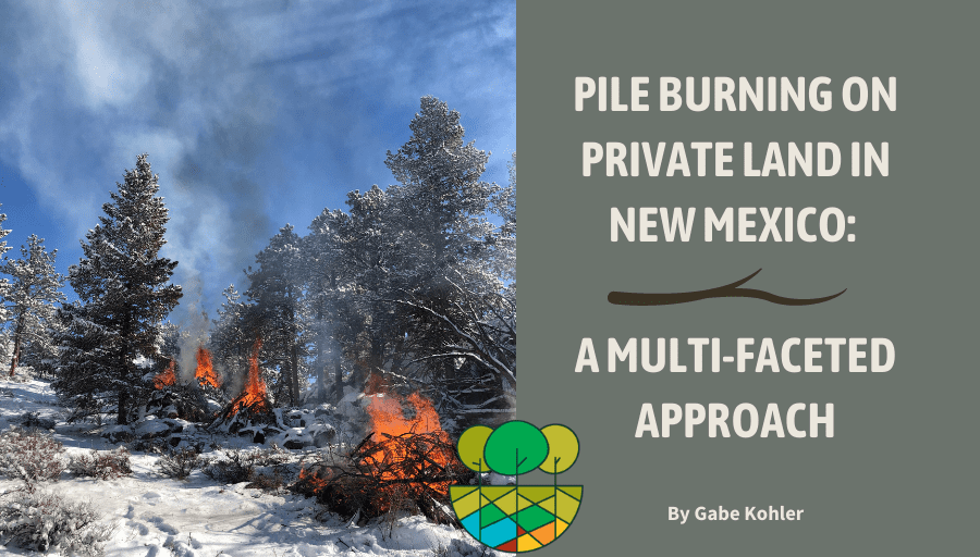 Pile Burning on Private Land in New Mexico: A Multi-Faceted Approach