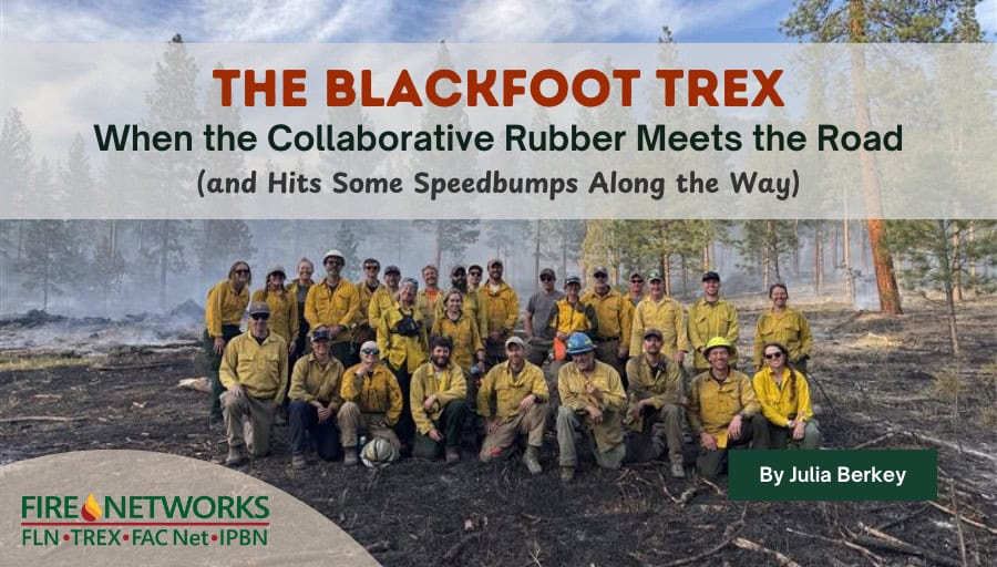 The Blackfoot TREX: When the Collaborative Rubber Meets the Road