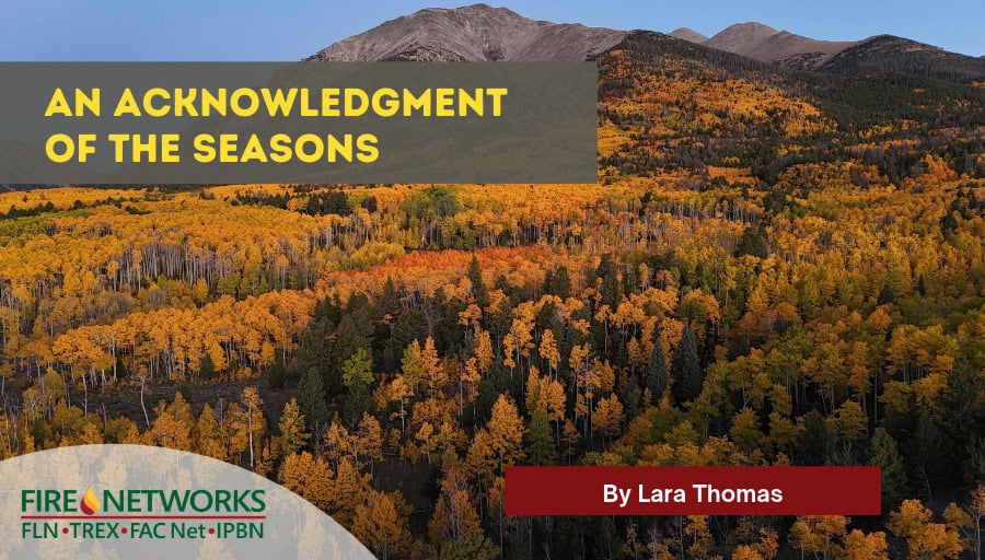 An Acknowledgement of the Seasons